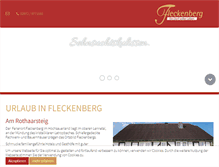 Tablet Screenshot of fleckenberg.info